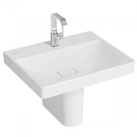 Lavoar / chiuveta baie standard 60cm cu orificiu pentru baterie, fara orificiul preaplin | 7526B003-0041 [1]