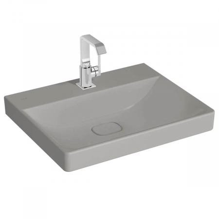 Lavoare - Lavoar / chiuveta baie standard 60cm cu orificiu pentru baterie, fara orificiul preaplin | 7526B076-0041
