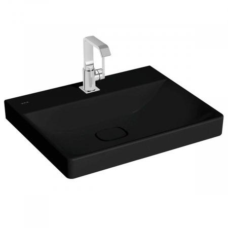 Lavoar / chiuveta baie standard 60cm cu orificiu pentru baterie, fara orificiul preaplin | 7526B083-0041