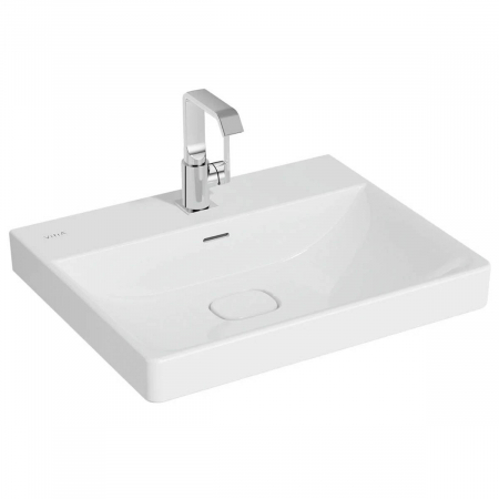 Lavoar / chiuveta baie standard 60cm cu orificiul pentru baterie si preaplin | 7526B003-0001