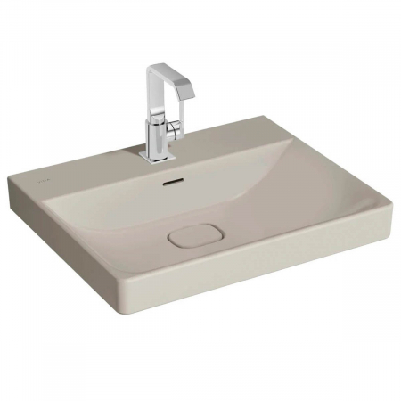 Lavoare pe blat - Lavoar / chiuveta baie standard 60cm cu orificiul pentru baterie si preaplin | 7526B020-0001