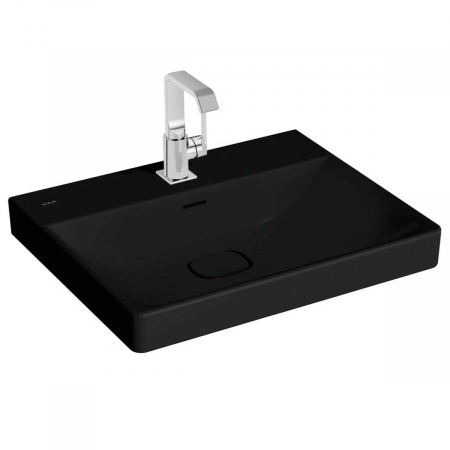 Lavoar / chiuveta baie standard 60cm cu orificiul pentru baterie si preaplin | 7526B083-0001 [0]