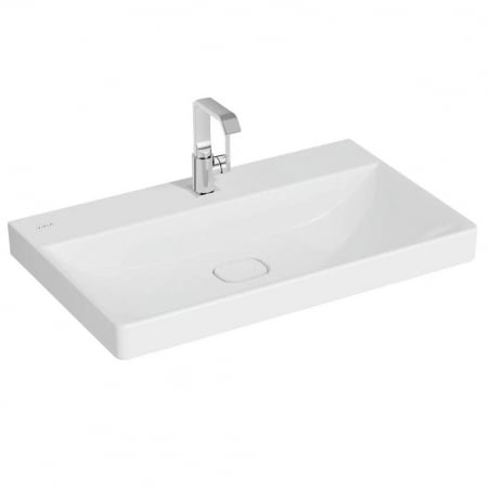 Lavoare - Lavoar / chiuveta baie standard 80cm cu orificiu pentru baterie, fara orificiul preaplin | 7527B003-0041