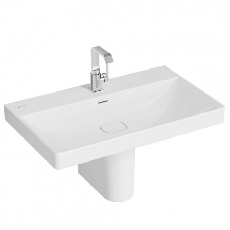 Lavoar / chiuveta baie standard 80cm cu orificiul pentru baterie si preaplin | 7527B003-0001 [1]