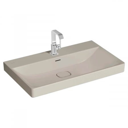 Lavoare - Lavoar / chiuveta baie standard 80cm cu orificiul pentru baterie si preaplin | 7527B020-0001
