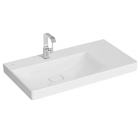 Lavoare - Lavoar / chiuveta baie standard, 90cm cu orificiu pentru baterie, fara orificiul preaplin | 7528B003-0041