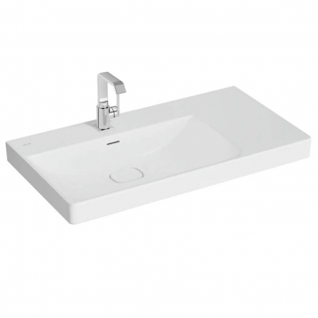 Lavoare - Lavoar / chiuveta baie standard, 90cm cu orificiul pentru baterie si preaplin | 7528B001-0001