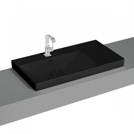 Lavoare - Lavoar / chiuveta baie standard, 90cm cu orificiul pentru baterie si preaplin, pe blat | 7528B083-0973