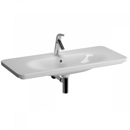 Lavoare - Lavoar / chiuveta baie tip vanity 100cm, cu orificiul pentru baterie si preaplin | 5687B003-0001
