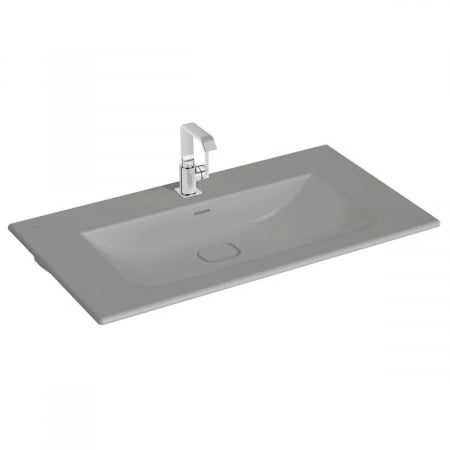 Lavoare - Lavoar / chiuveta baie tip vanity 100cm cu orificiul pentru baterie si preaplin | 7539B076-0001