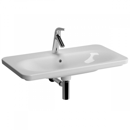 Lavoare - Lavoar / chiuveta baie tip vanity 80cm, cu orificiul pentru baterie si preaplin | 5686B003-0001
