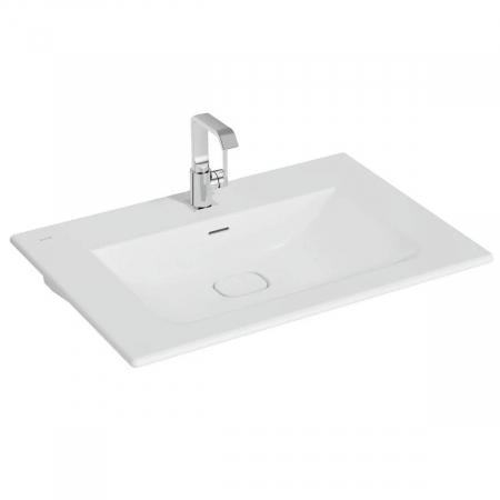 Lavoare - Lavoar / chiuveta baie tip vanity 80cm cu orificiul pentru baterie si preaplin | 7538B001-0001