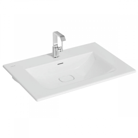 Lavoare - Lavoar / chiuveta baie tip vanity 80cm cu orificiul pentru baterie si preaplin | 7538B003-0001