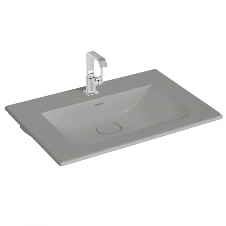 Lavoare - Lavoar / chiuveta baie tip vanity 80cm cu orificiul pentru baterie si preaplin | 7538B076-0001
