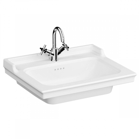 Lavoare - Lavoar / chiuveta baie tip vanity, cu orificiu pentru baterie si preaplin 80cm | 7802B003-0001