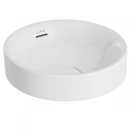 Lavoare - ‎Lavoar / chiuveta rotunda tip bol 40cm fara orificiu baterie, cu orificiul preaplin, pe blat | 7532B003-0673