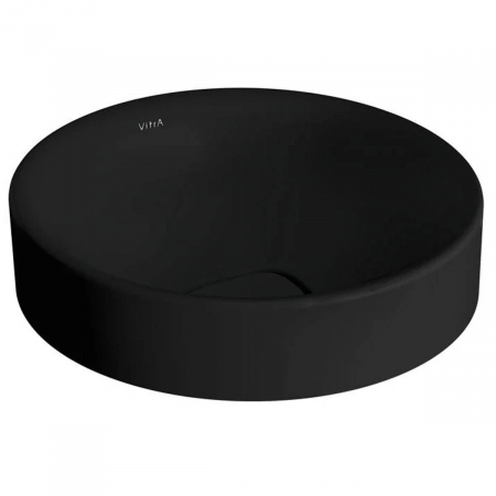 ‎Lavoar / chiuveta rotunda tip bol 40cm fara orificiu baterie, fara orificiul preaplin, pe blat | 7532B083-1398