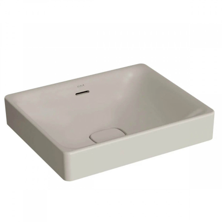 Lavoare - Lavoar dreptunghiular tip bol 50cm x 40cm fara orificiu baterie, cu orificiul preaplin, pe blat | 7534B020-0673
