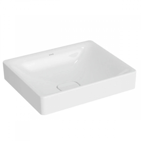 Lavoare - Lavoar dreptunghiular tip bol 50cm x 40cm fara orificiu baterie, fara orificiul preaplin, pe blat | 7534B003-1398
