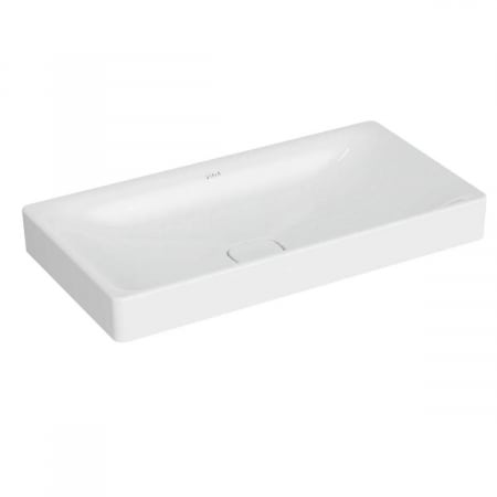Lavoare - Lavoar dreptunghiular tip bol 80cm x 40cm fara orificiu baterie, fara orificiul preaplin, pe blat | 7536B003-1398