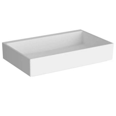 Lavoare - ‎Lavoar mic / chiuveta baie compacta 60cm x 38cm, fara orificiu baterie, fara orificiul preaplin, suitable pentru furniture | 7404B003-1860