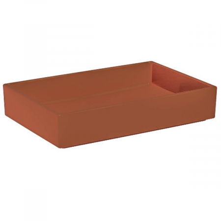 Lavoare - Lavoar tip bol dreptunghiular, 60cm x 38cm, fara orificiu baterie, fara orificiul preaplin | 7441B077-0016