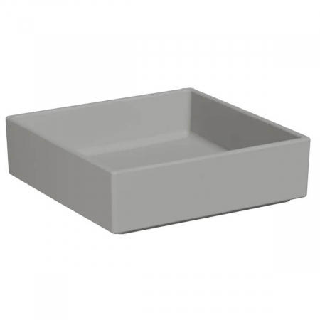 Lavoare - Lavoar tip bol patrat, 40cm x 40cm, fara orificiu baterie, fara orificiul preaplin | 7440B076-0016