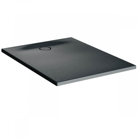 Zone de dus - Cadita de dus slim 100x80 rectangulara texturata antracit | 65200001868