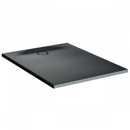 Zone de dus - Cadita de dus slim 100x90 rectangulara texturata antracit | 65270001868