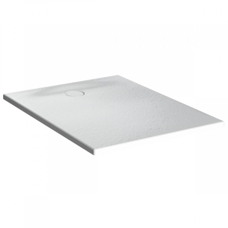 Cadite de dus subtire - Cadita de dus slim 100x90 rectangulara texturata alb | 65270001800