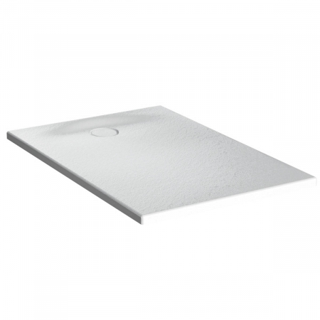 Cadite de dus subtire - Cadita de dus slim 120x80 rectangulara texturata alb | 65210001800