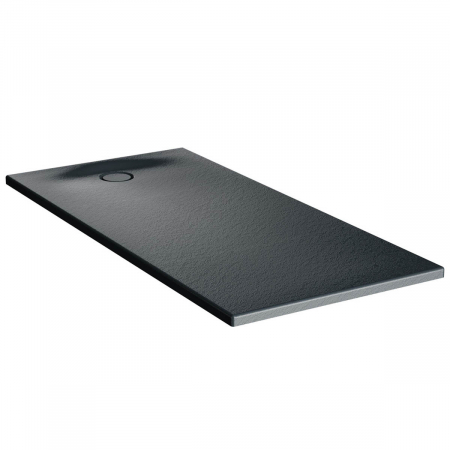 Cadita de dus slim 180x80 rectangulara texturata antracit | 65260001868