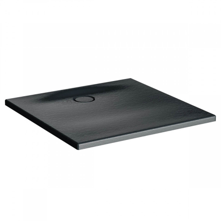 Zone de dus - Cadita de dus slim 90x90 patrata texturata antracit | 65140001868