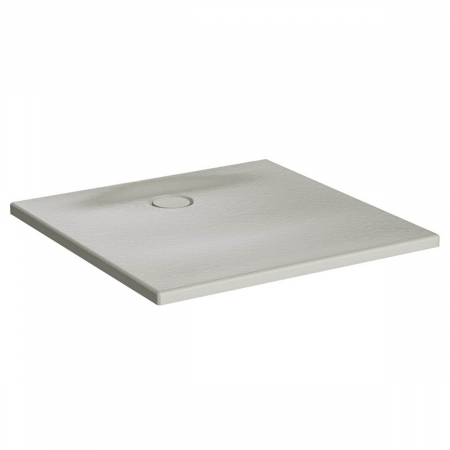 Zone de dus - Cadita de dus slim 90x90 patrata texturata taupe | 65140001869