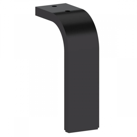 Set 4 picioare pentru mobila de baie negru mat, latime 40mm, inaltime 135mm | 66937