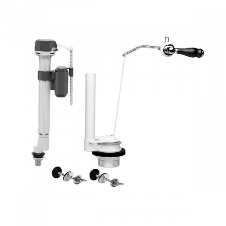Produse complementare - Mecanism rezervor apa WC actionare din fata flush valve alimentare inferioara | 330-1231