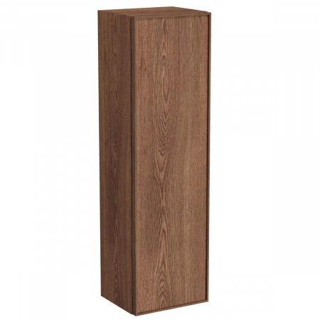 Mobilier de baie - Edge tall unit, 35cm, scurt walnut, stanga | 67160