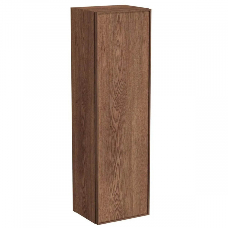 Mobilier de baie - Edge tall unit, 35cm, scurt walnut, dreapta | 67252