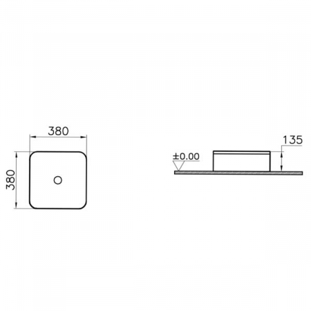 child step, 38cm, waved natural wood | 56196 [1]
