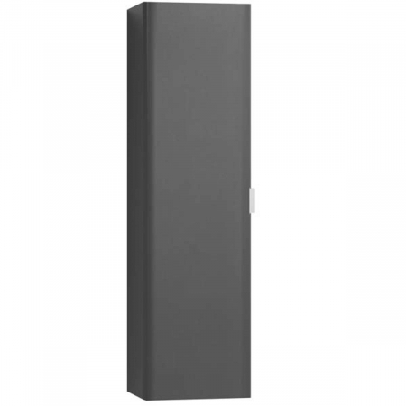 Mobilier de baie - tall unit, 45cm, cu 1 usa, anthracite inalt gloss, stanga | 56186