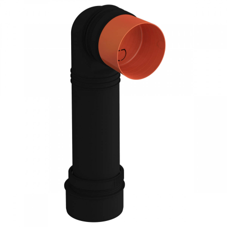 Rezervoare incastrate & panouri de control - Cot 90 grade pentru instalarea rezervorului WC ingropat | 300-1202