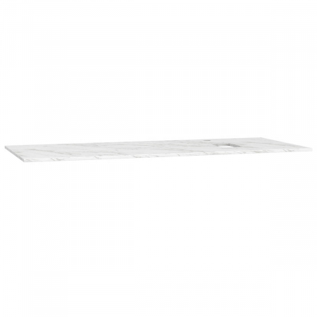 Mobilier de baie - counter, cu orificiu robinet, cu dreapta syphon hole 120 cm, neolith | 65733