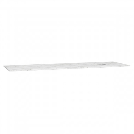 Mobilier de baie - counter, cu orificiu robinet, cu dreapta syphon hole, 150cm, neolith | 65750