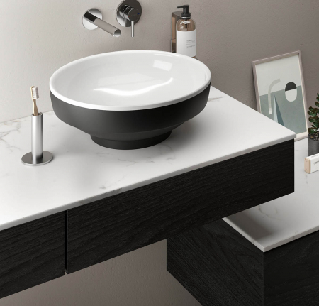 counter, fara orificiu robinet, cu dreapta syphon hole 120 cm, neolith | 65730 [2]