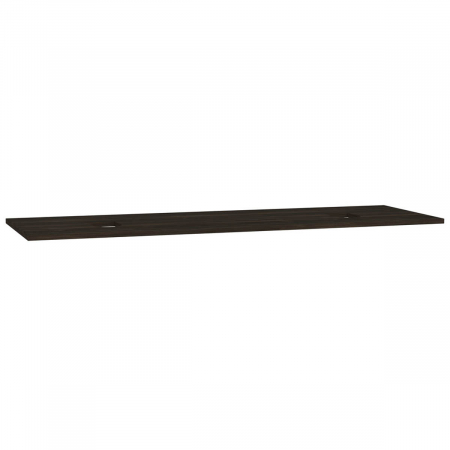Mobilier de baie - wood counter, cu double syphon hole, 150cm, elm | 65940