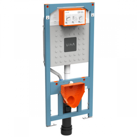 Rezervor WC incastrat montaj rapid 2.5/4 lt cu sistem de instalare pre-perete,, 12cm, montaj pe profile metalice | 762-5801-02