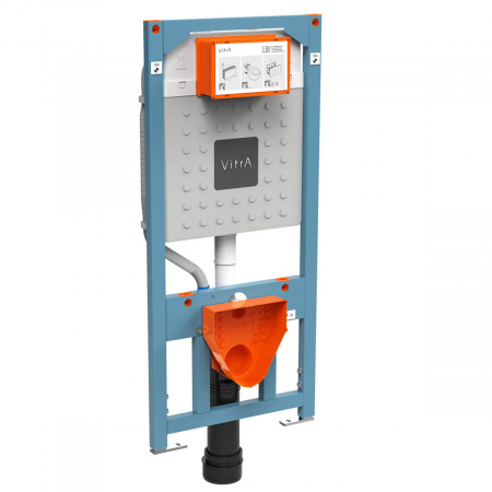 Rezervor WC incastrat montaj rapid 3/6 lt cu sistem de instalare pre-perete,, 12cm, montaj pe profile metalice | 762-5801-01