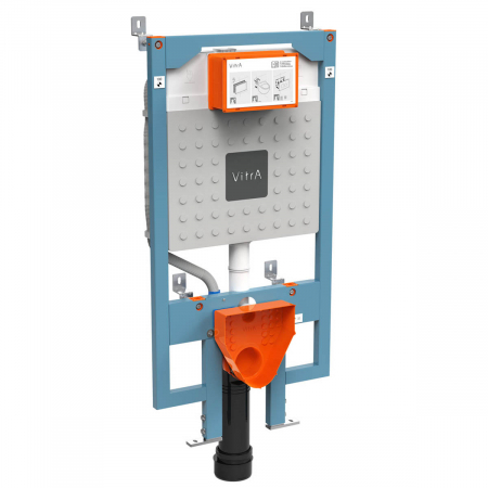 Rezervoare WC pentru copii - Rezervor WC incastrat montaj rapid 3/6 lt cu sistem de instalare pre-perete, 8cm montaj pe perete | 768-5800-01