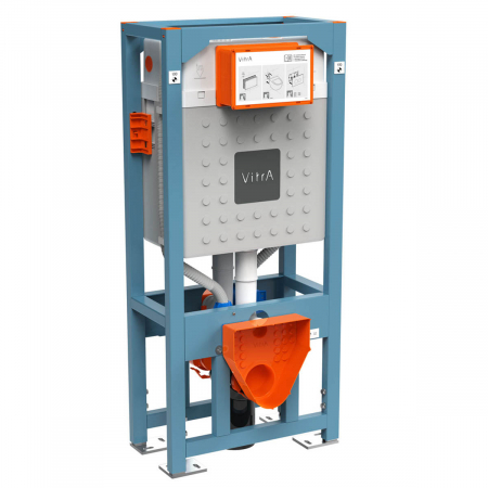 Rezervoare incastrate & panouri de control - Rezervor WC incastrat montaj rapid 3/6 lt pentru pereti usoare din gipscarton, 12cm, back to back pentru 2 WC-uri | 762-5850-01