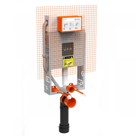 Rezervoare incastrate & panouri de control - Rezervor WC incastrat montaj standard 3/6 lt fara console metalice, 12cm | 762-1800-01